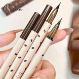 0.01Mm Fine Tip Eyeliner Waterproof Lasting Pen Black Brown Lower Lash Lie Silkworm Outline Eye