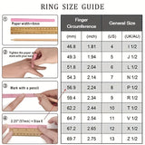 1pc Dainty Anxiety Ring Fidget Anxiety Ring With Bead Adjustable Rotatable Anti Stress Ring Relief Artificial Jewelry Gifts