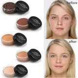 1 Bottle Concealer Cream Hide Black Eye Dark Spots Face Makeup Foundation Professional Full Cover