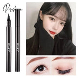 1 Pcs Long Lasting Eyeliner Liquid Pen Waterproof Quick Drying Smooth Makeup Beauty Matte Stamp Eye