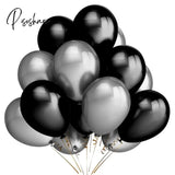 10/20/30Pcs 10/12 Inch Glossy Pearl Latex Balloons Birthday Party Wedding Colorful Inflatable Decor