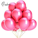 10/20/30Pcs 10/12 Inch Glossy Pearl Latex Balloons Birthday Party Wedding Colorful Inflatable Decor