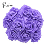 10/20/30Pcs 8Cm Artificial Pe Foam Rose Flowers Bridal Bouquets For Wedding Table Home Party