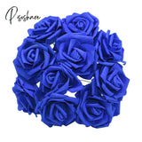 10/20/30Pcs 8Cm Artificial Pe Foam Rose Flowers Bridal Bouquets For Wedding Table Home Party