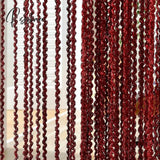 100 * 200Cm Threaded Line Curtain Indoor Home Decoration Wedding Background Decorations Supplies