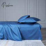 1000Tc Egyptian Cotton Solid Color Duvet Cover Set Bed Sheet Fitted Pillowcases Twin Single Double