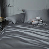 1000Tc Egyptian Cotton Solid Color Duvet Cover Set Bed Sheet Fitted Pillowcases Twin Single Double