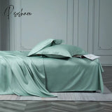 1000Tc Egyptian Cotton Solid Color Duvet Cover Set Bed Sheet Fitted Pillowcases Twin Single Double