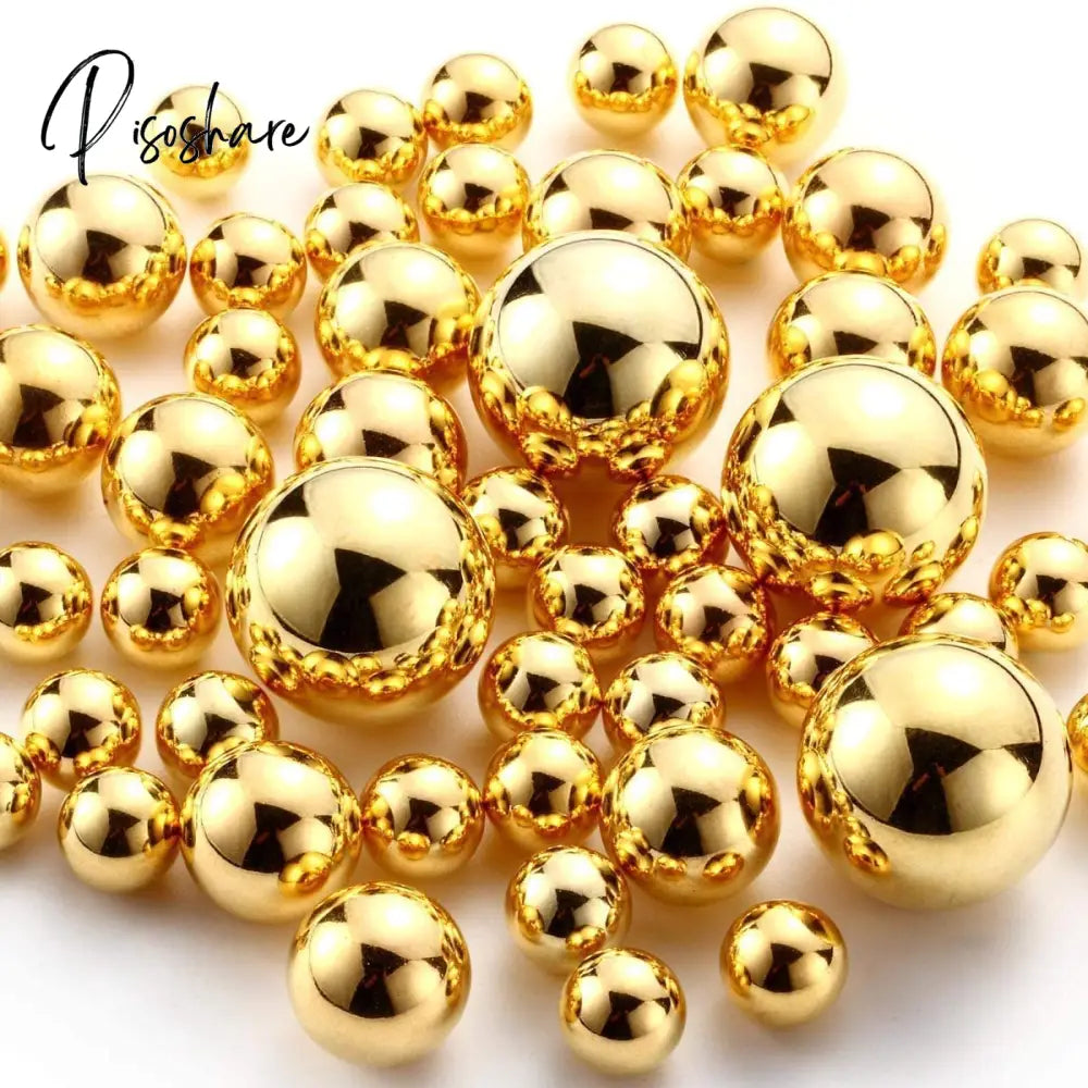 100Pcs Floating No Hole Pearls - Jumbo/Assorted Sizes Vase Decorations Includes Transparent Water