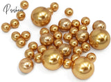 100Pcs Floating No Hole Pearls - Jumbo/Assorted Sizes Vase Decorations Includes Transparent Water