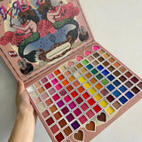 108/105 Color Glitter Shimmer Matte Eyeshadow Palette Professional Long-Lasting Waterproof Eye