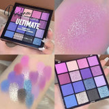 108/105 Color Glitter Shimmer Matte Eyeshadow Palette Professional Long-Lasting Waterproof Eye