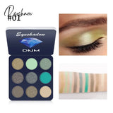 108/105 Color Glitter Shimmer Matte Eyeshadow Palette Professional Long-Lasting Waterproof Eye