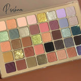 108/105 Color Glitter Shimmer Matte Eyeshadow Palette Professional Long-Lasting Waterproof Eye