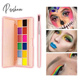 108/105 Color Glitter Shimmer Matte Eyeshadow Palette Professional Long-Lasting Waterproof Eye