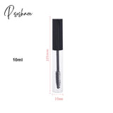 10Ml Black Empty Mascara Bottles With Wand Refillable Tube Funnels Pipettes Eyelash Cream Container