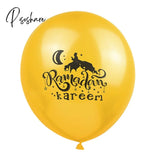 10Pcs Eid Mubarak Latex Balloon Ramadan Kareem Decoration Air Globos Muslim Islamic Festival Party