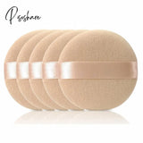 10Pcs Professional Round Shape Facial Face Body Powder Foundation Puff Portable Soft Cosmetic