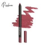 12 Color Matte Brown Lip Liner Waterproof Long Lasting Moisturizing Sexy Pencil Women Natural