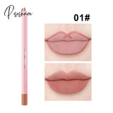 12 Colors Lip Liner Pencil Waterproof Long Lasting Smooth Matte Contour Lipstick Pen Makeup