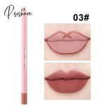 12 Colors Lip Liner Pencil Waterproof Long Lasting Smooth Matte Contour Lipstick Pen Makeup