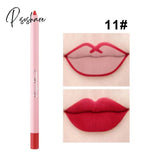 12 Colors Lip Liner Pencil Waterproof Long Lasting Smooth Matte Contour Lipstick Pen Makeup