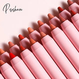 12 Colors Lip Liner Pencil Waterproof Long Lasting Smooth Matte Contour Lipstick Pen Makeup