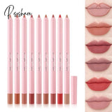 12 Colors Lip Liner Pencil Waterproof Long Lasting Smooth Matte Contour Lipstick Pen Makeup