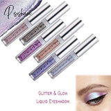 12 Colors Liquid Pigment Eyeshadow Ocean Light Waterproof Glitter Shimmer Highlighter Brighten