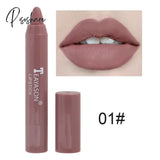 12 Colors Sexy Matte Lipstick Waterproof Long Lasting Color Rendering Non-Stick Velvet Lips Liner