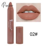 12 Colors Sexy Matte Lipstick Waterproof Long Lasting Color Rendering Non-Stick Velvet Lips Liner