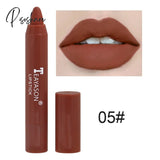 12 Colors Sexy Matte Lipstick Waterproof Long Lasting Color Rendering Non-Stick Velvet Lips Liner