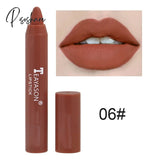 12 Colors Sexy Matte Lipstick Waterproof Long Lasting Color Rendering Non-Stick Velvet Lips Liner