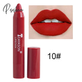 12 Colors Sexy Matte Lipstick Waterproof Long Lasting Color Rendering Non-Stick Velvet Lips Liner