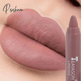 12 Colors Sexy Matte Lipstick Waterproof Long Lasting Color Rendering Non-Stick Velvet Lips Liner