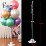 127Cm Clear Balloon Column Stand Arch Balloons Holder Centerpieces For Wedding Decoration Birthday