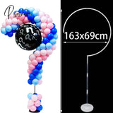 127Cm Clear Balloon Column Stand Arch Balloons Holder Centerpieces For Wedding Decoration Birthday