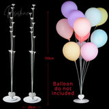 127Cm Clear Balloon Column Stand Arch Balloons Holder Centerpieces For Wedding Decoration Birthday