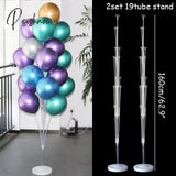 127Cm Clear Balloon Column Stand Arch Balloons Holder Centerpieces For Wedding Decoration Birthday