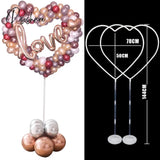 127Cm Clear Balloon Column Stand Arch Balloons Holder Centerpieces For Wedding Decoration Birthday