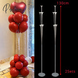 127Cm Clear Balloon Column Stand Arch Balloons Holder Centerpieces For Wedding Decoration Birthday