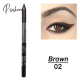 12Color Long-Lasting Not Blooming Eyeliner Pencil Waterproof Pigment Pen Women Fashion Color Eye