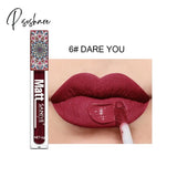 13 Colors Nude Brown Matte Liquid Lipstick Waterproof Red Long Lasting Non-Stick Cup Lip Gloss