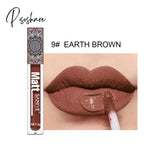 13 Colors Nude Brown Matte Liquid Lipstick Waterproof Red Long Lasting Non-Stick Cup Lip Gloss