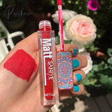 13 Colors Nude Brown Matte Liquid Lipstick Waterproof Red Long Lasting Non-Stick Cup Lip Gloss