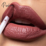 13 Colors Nude Brown Matte Liquid Lipstick Waterproof Red Long Lasting Non-Stick Cup Lip Gloss