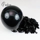 133Pcs Black Gold Balloon Garland Arch Chrome Balloons Kit Plam Leaves For Xmas New Year 2023