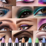 15 Color Highlighter Eyeshadow Pencil Waterproof Glitter Matte Nude Eye Shadow Makeup Pigment