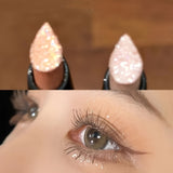 Glitter Highlighter Clear Sparkle Rhinestone Fluorescent Eyeliner Pencil Eyeshadow Stick 6 Colors to Choose from