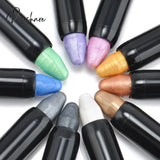 16 Colors Color Pearlescent Eyeliner Lying Silkworm Eye Shadow Pen Lip Liner Long-Lasting